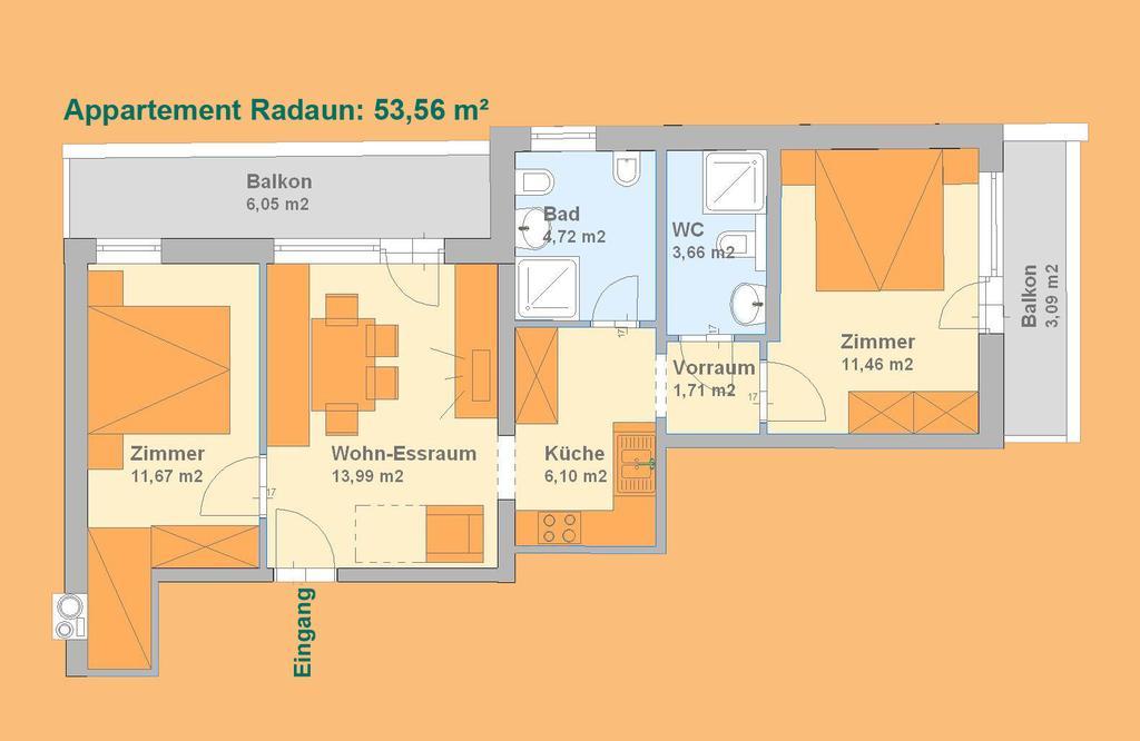 Sonnseitn Appartements Fügen Exteriör bild